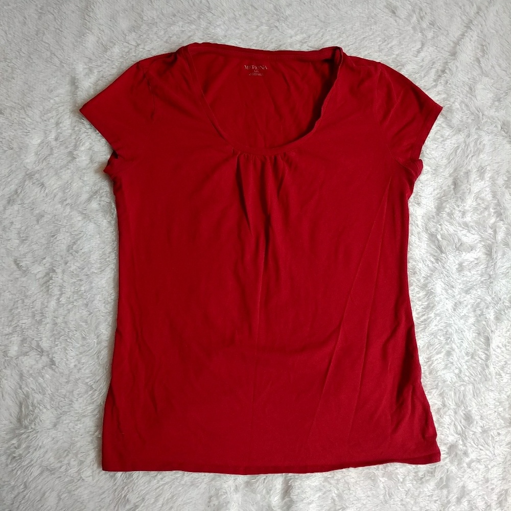 Red Merona short sleeve tee shirt